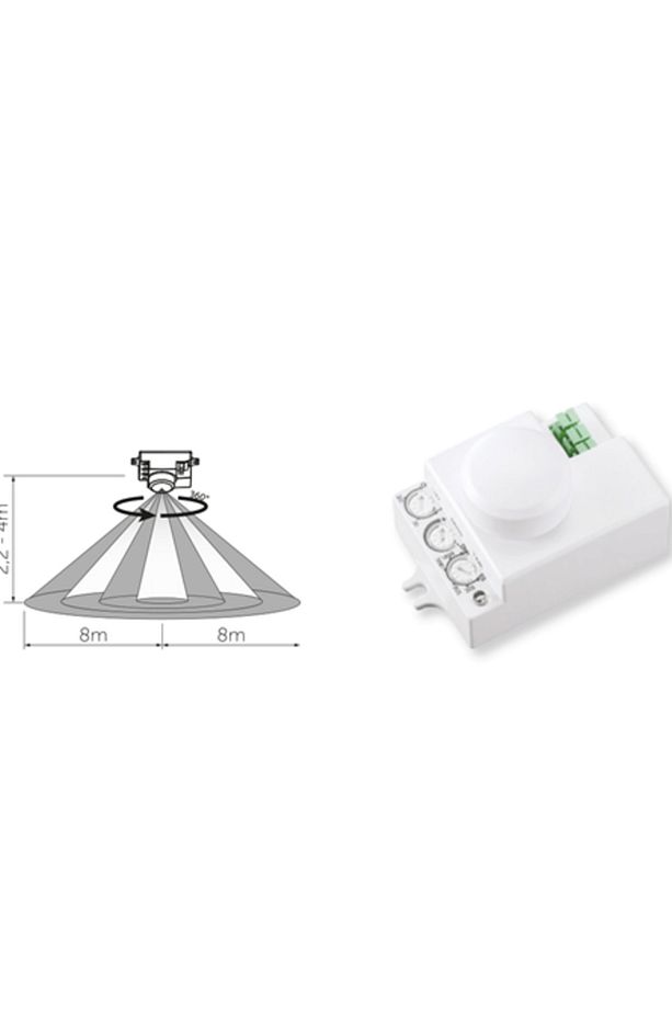 360 Derece Rf Tavan Tipi Hareket Sensörü In-tls-5134 - 2