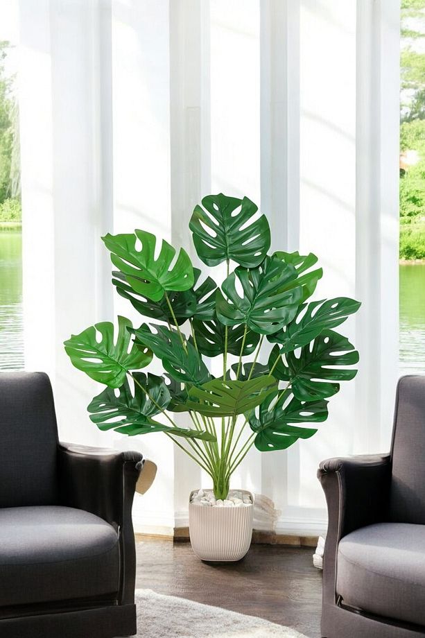 Yapay Deve Tabanı (MONSTERA AĞACI) 1.1 Metre - 3