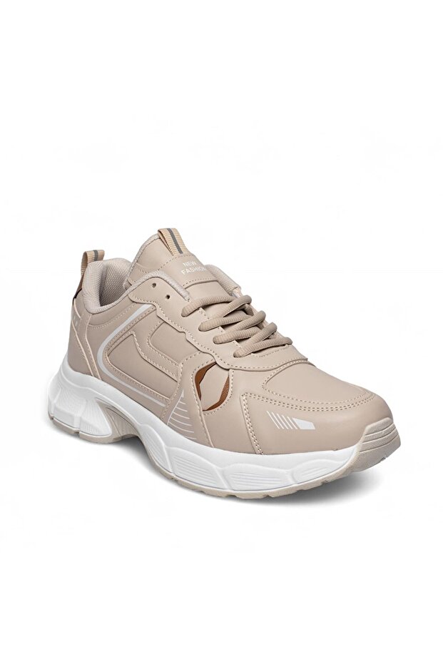 Walking Shoes Waterproof Lace-Up Brown Shoes