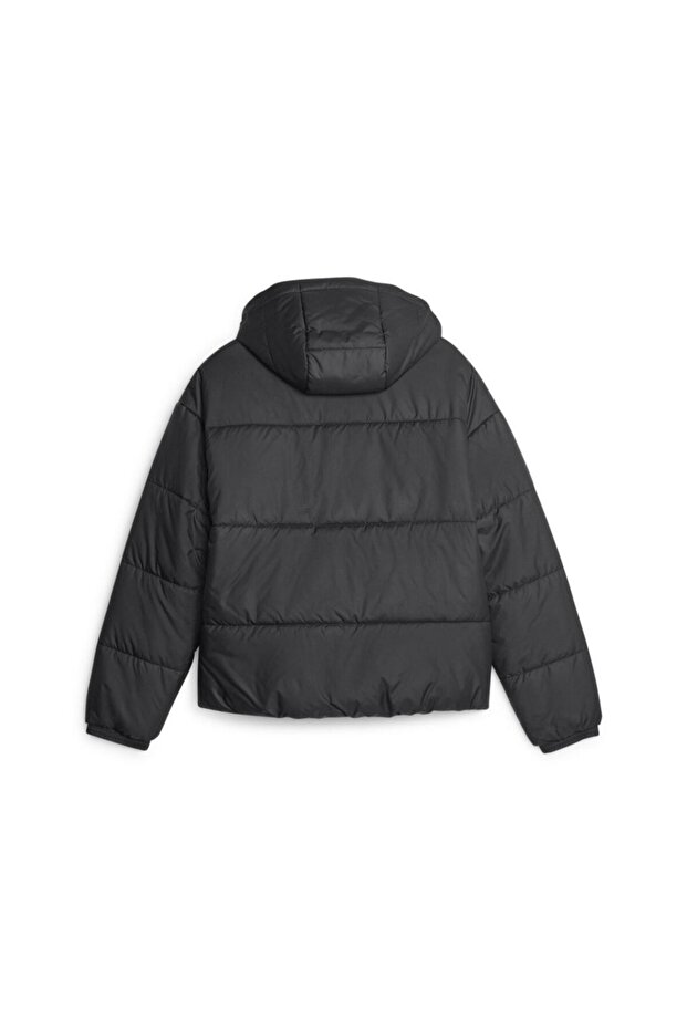 Classics Kadın Siyah Kapüşonlu Mont - 2