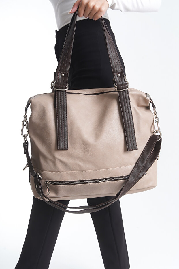 Women's Daily Soft Leather Shoulder Cross Sleeve Bag