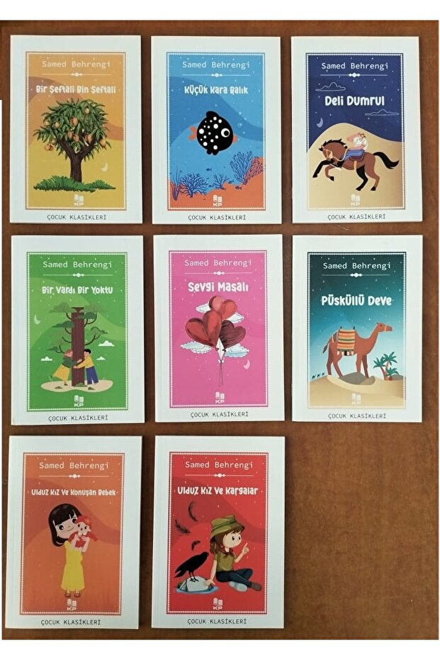 Samet Behrengi 8 Kitaplık Set - 1