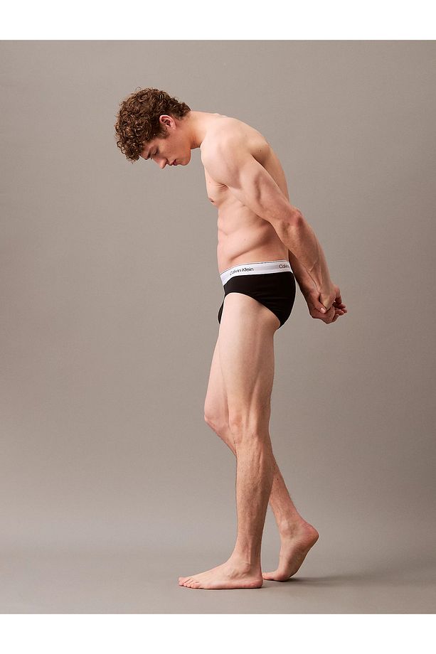 Erkek Beli Lastikli Marka Logolu Slip Çok Renkli Boxer 000NB3962A-MP1 - 3