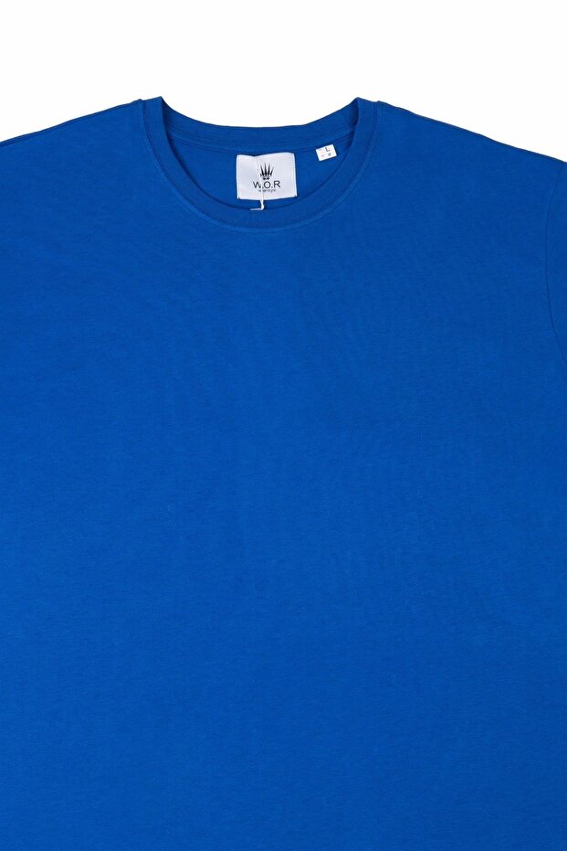 Oversıze Basıc Mavi - 4