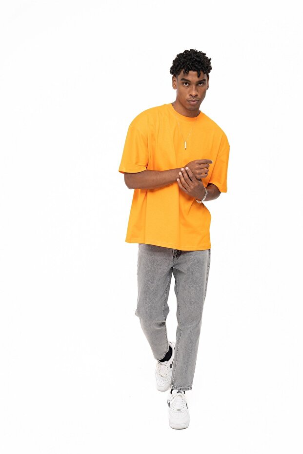 Oversıze Basıc Turuncu - 5