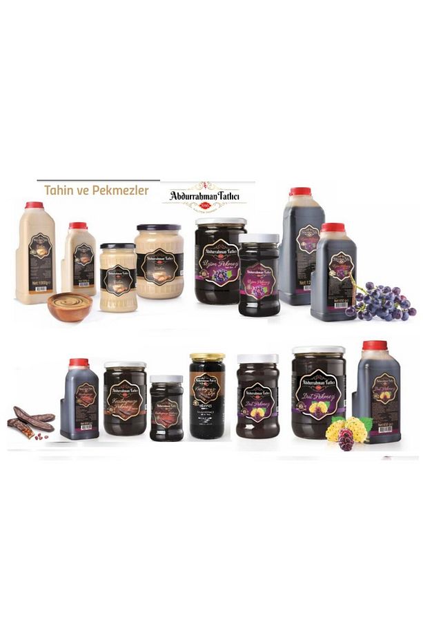 Tahin 700gr Üzüm Pekmezi 800gr 2 Li Set - 2