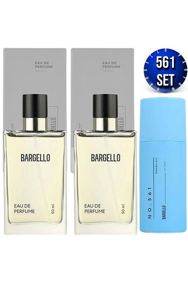 561 Erkek Parfüm 2 Adet Fresh 50 Ml EDP + 561 Erkek Deodorant 150 Ml - 1