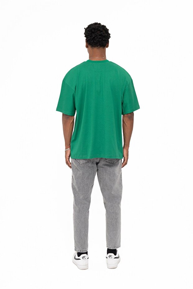 Oversıze Basıc Yeşil - 7