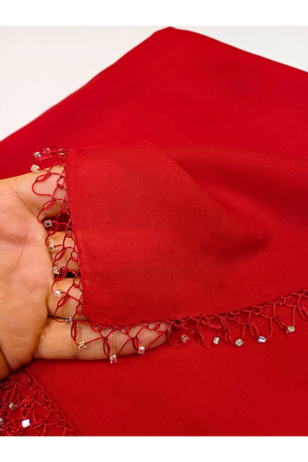 İğne oyalı tülbent - 3