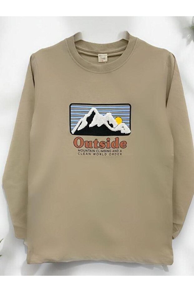 Hanorac pentru bărbați - Imprimat Munte - 2