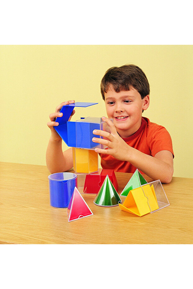 First steps in geometry - Unfolded geometric figures - 3