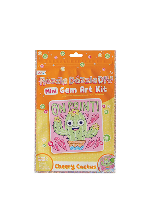 Mini Atelier creativ DIY cu diamante - Cheery Cactus - 1
