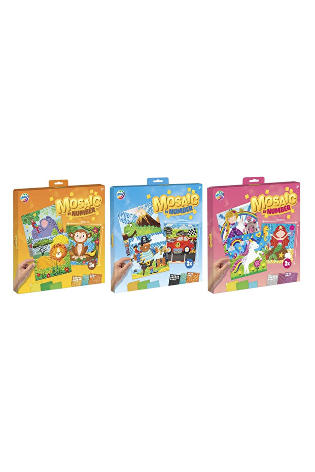 Set creativ, Mozaic pe numere, - 4