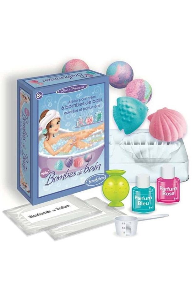 Mini Creative Kit - Effervescent and scented bath shapes