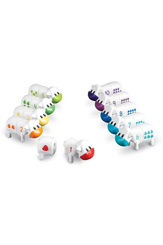 Dvojice krav - sada na učení čísel - 1