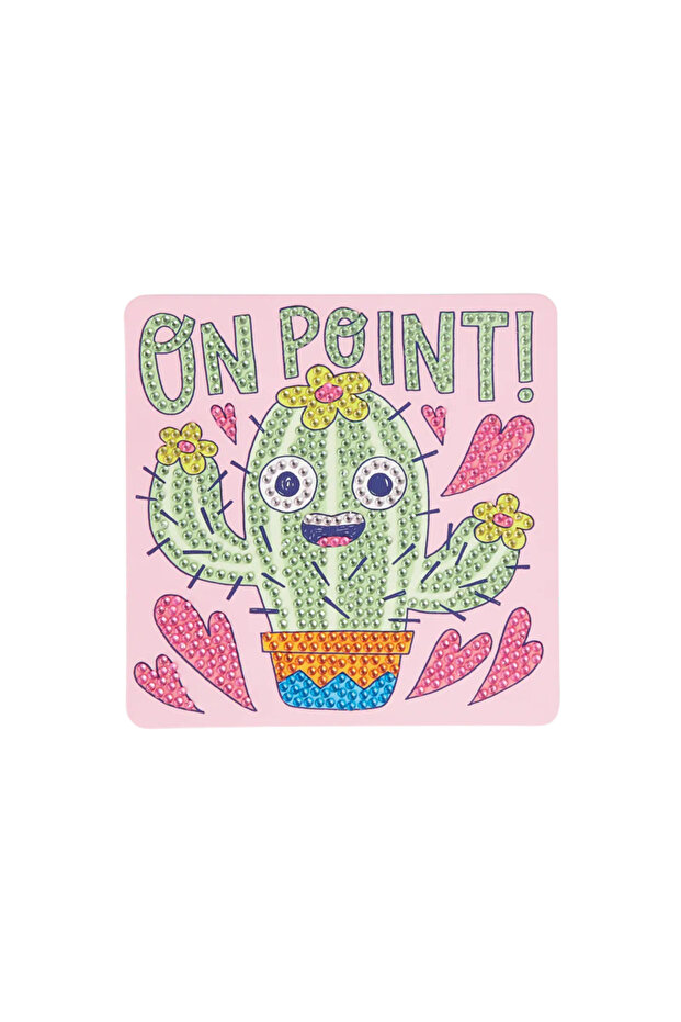 Mini Atelier creativ DIY cu diamante - Cheery Cactus - 3