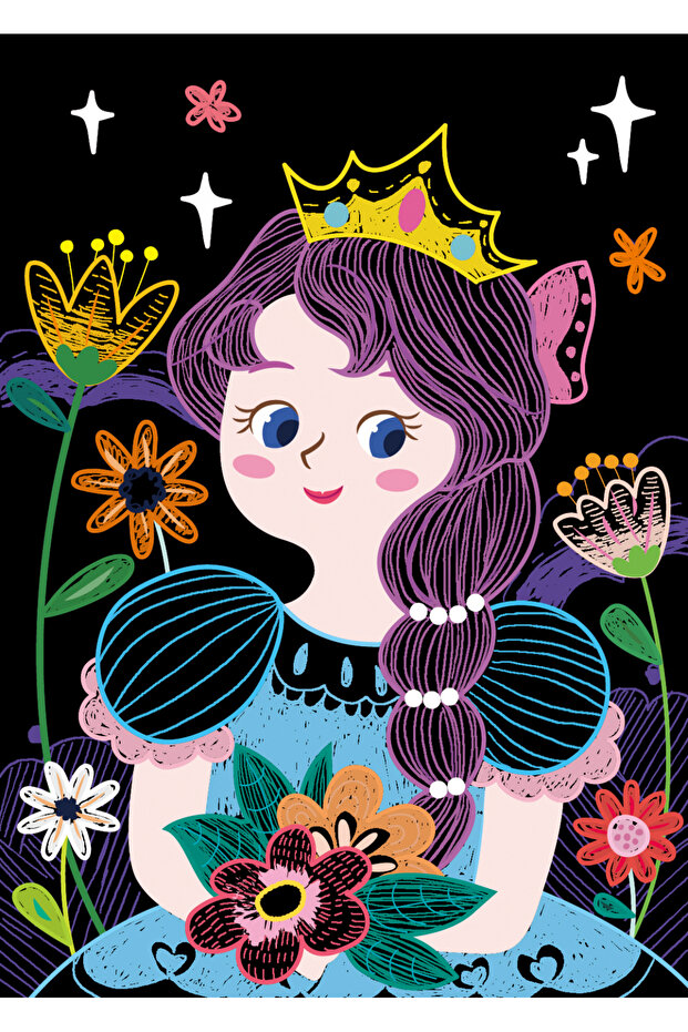 Mini set de razuit - Printesa - 2