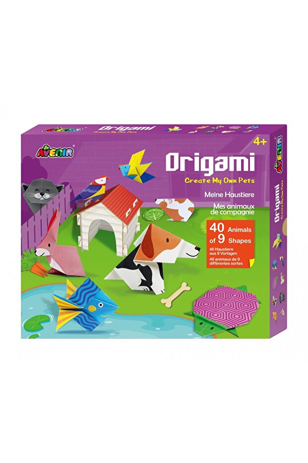 Origami - Animale de companie - nivel 1 - 1