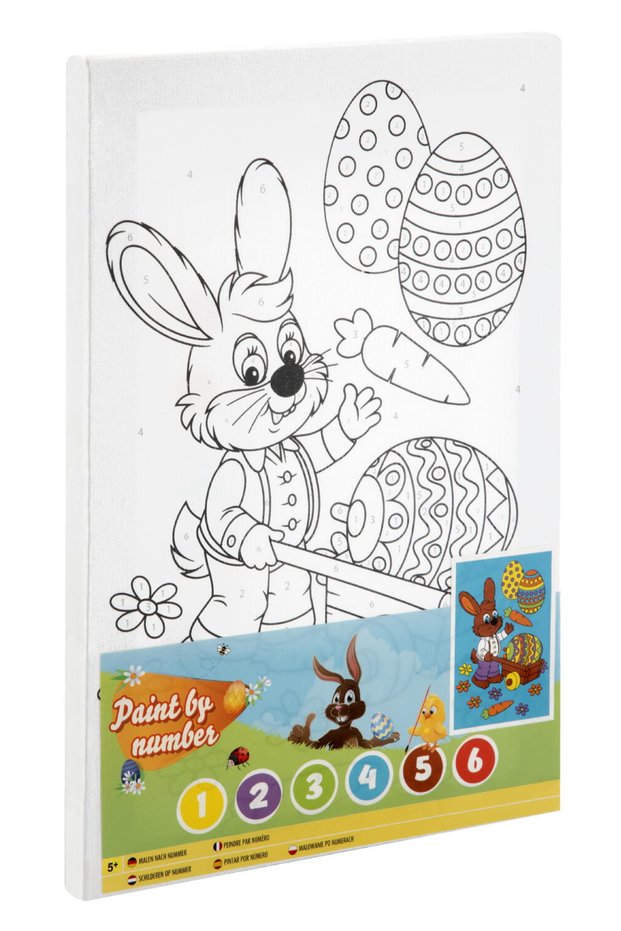 Painting by numbers - Easter Bunny