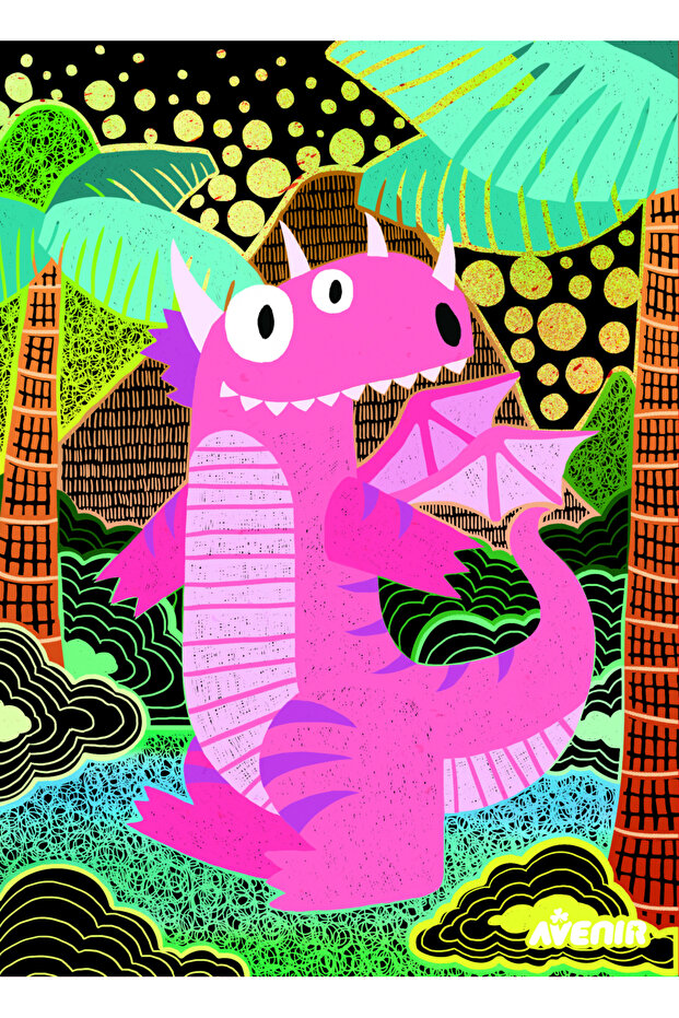 Scraper Set - 4 Magic Dragons - 3