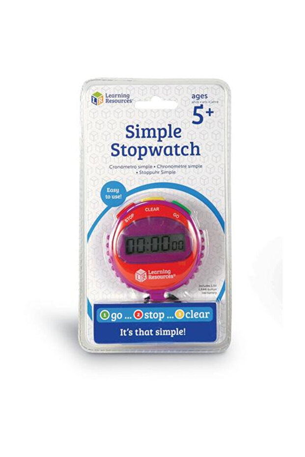 Stopwatch - Learning support material for time measurement units - 1