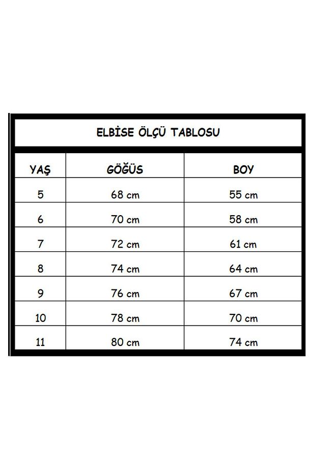 KIZ ÇOCUK FUŞYA SİYAH PAYETLİ ÇİÇEK DETAYLI ABİYE - 9