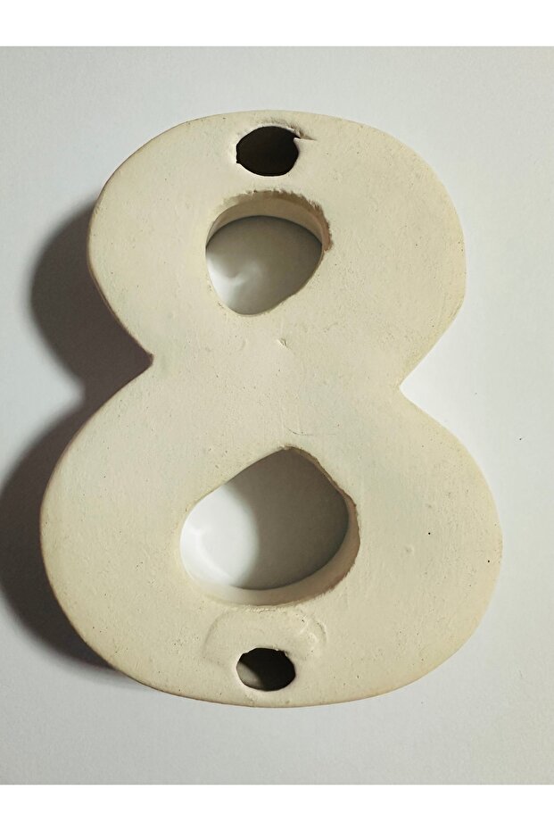 Seramik kapı numarası. - 2