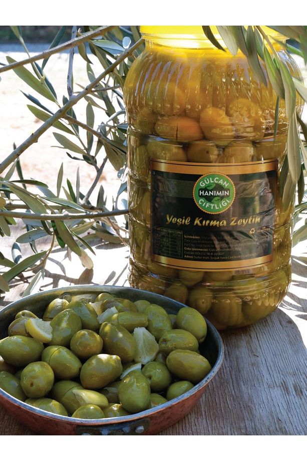 Kırma Zeytin Büyük Boy 1KG - 1