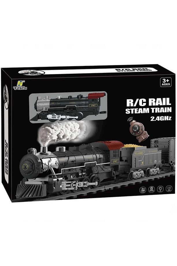 Yeni Estevia Urny Classic Steam Kumandalı 2,4 Ghz Pilli Tren Seti 30 Parça 1613G Company - 8