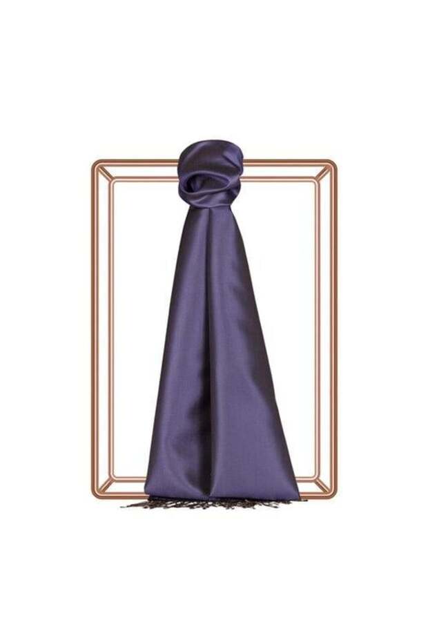 شال ذو وجهين 00927 بنفسجي - 1