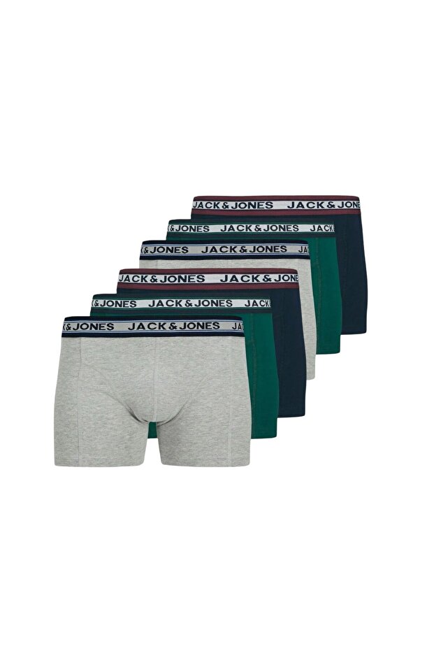 Jack Jones Men's 6 Pack Cotton Boxers 12270759