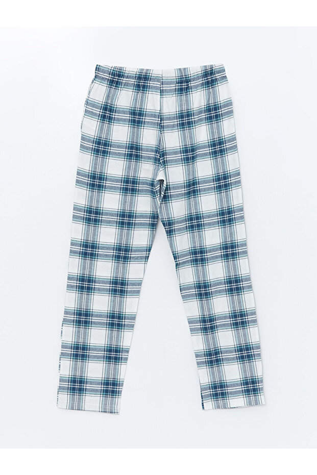 Lcwk Standart Kalıp Ekose Erkek Pijama Alt - 2