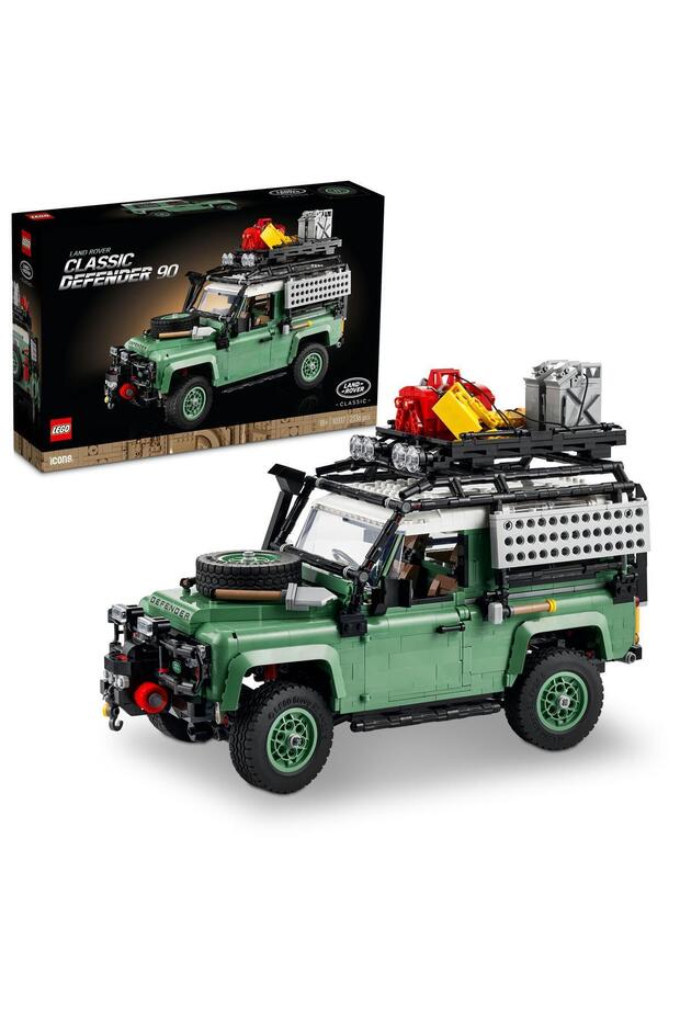 ® Icons Land Rover Classic Defender 90 10317 Building Kit (2,336 Pieces)