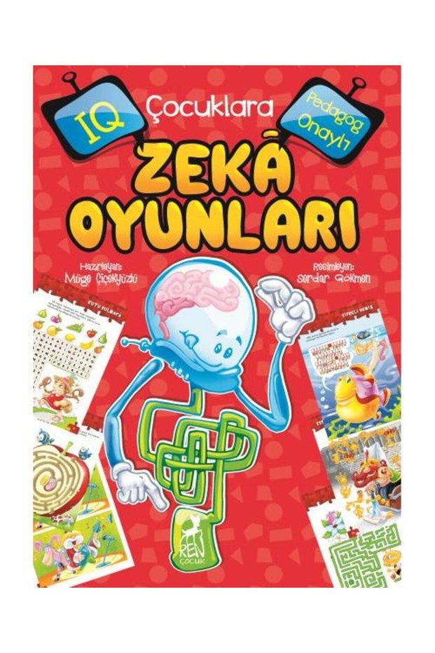 Wit Games for Children / Ren Kitap / Müge Çiçekyüzlü