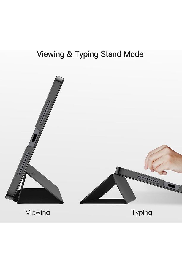 İpad Mini 7 Kılıf Akıllı Smart Uyku Modlu Standlı Şeffaf Smart Kapak A2993 A2995 A2996 A17pro - 7
