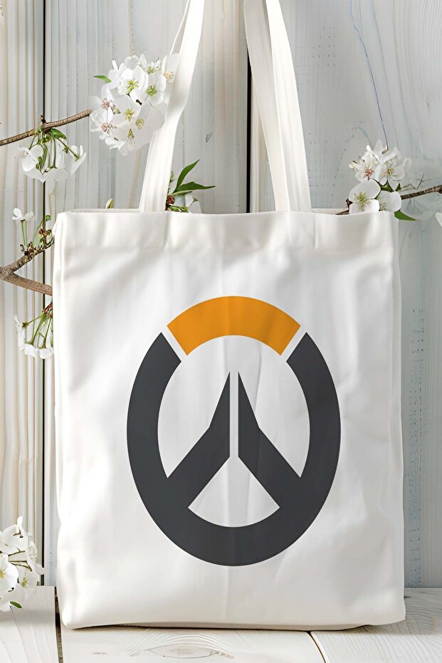 حقيبة كتف من القماش المطبوع لألعاب Overwatch موديل 4