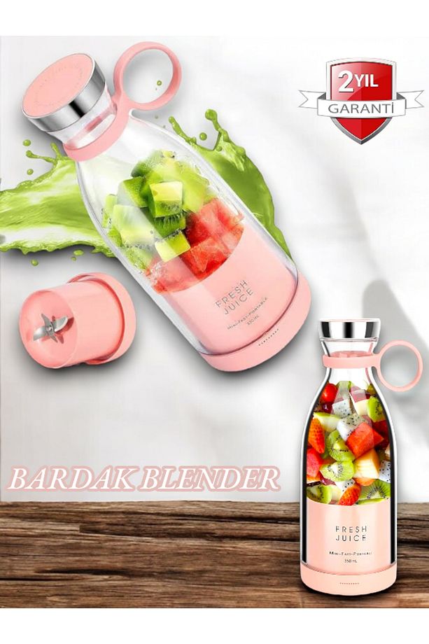 Buz Kırma Özelliği ile Şarjlı Yıkanabilir Kişisel Blender - 1