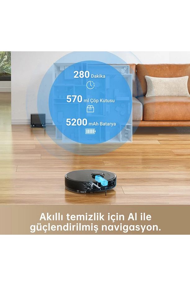 D10S Pro Robot Süpürge - 5
