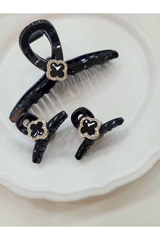 Set de 3 catarame negre - 1