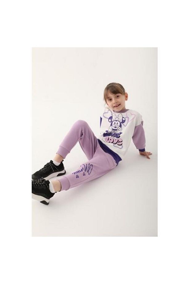 MINNIE MOUSE KIZ ÇOCUK EŞOFMAN TAKIMI - 4