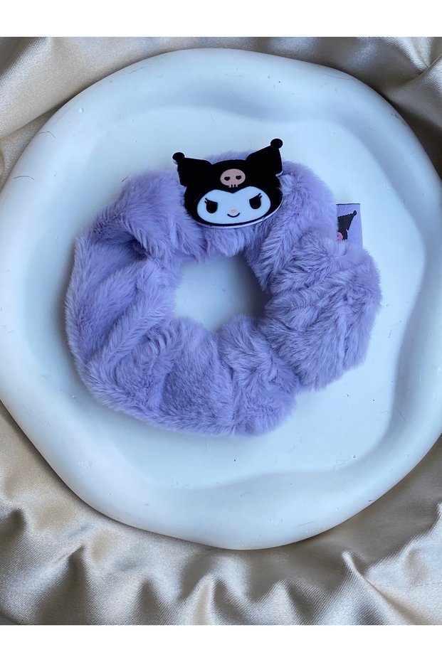 Kuromi and Friends Plush Bagel Buckle & Scrunchie Buckle
