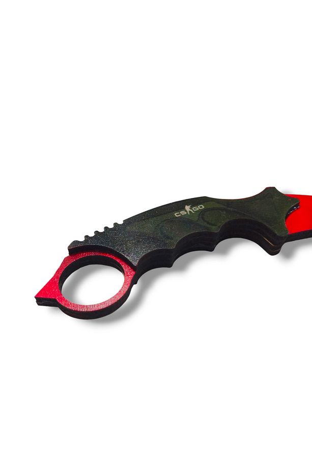 Ahşap Cs-go Bayrak Karambit - 4