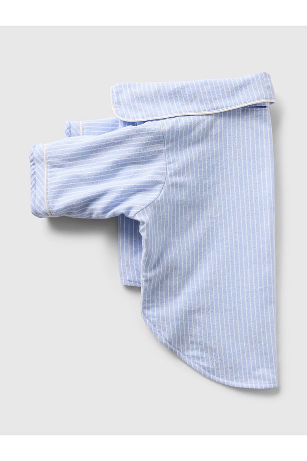 Kadın Mavi Köpek Pijama Gömleği - 1