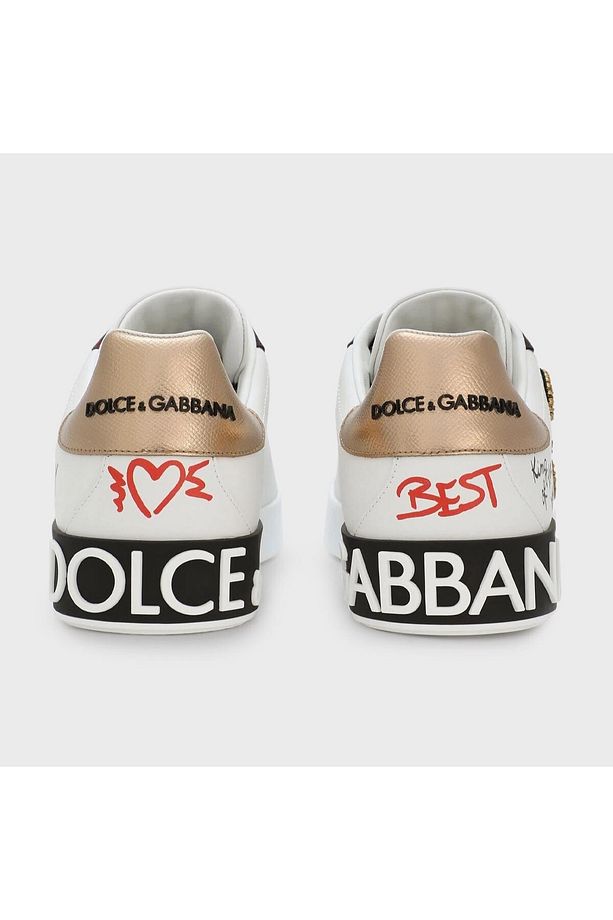 Scritte Fdo. Bianco Hakiki Deri Erkek Sneaker  CS1570 AZ268 HWF57 - 3