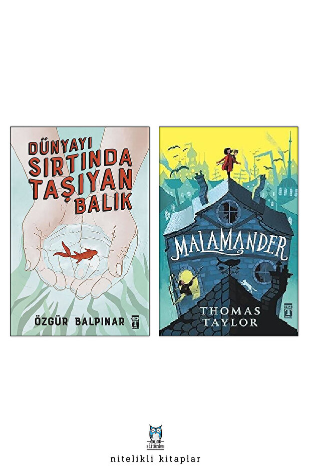 Dünyayı Sırtında Taşıyan Balık - Malamander/Thomas Taylor