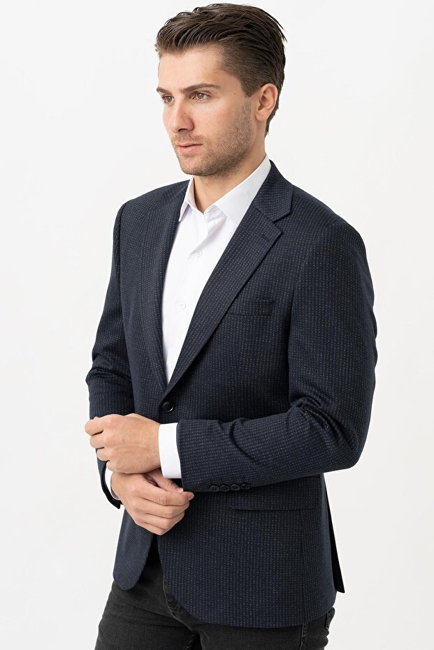 Altamura C3036 Regular Fit 6 Drop Jacket Patterned - 3