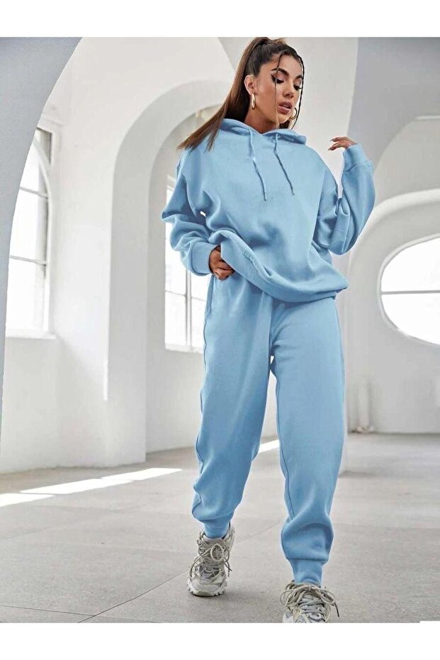 3iplik kalın Eşofman Takımı - 1