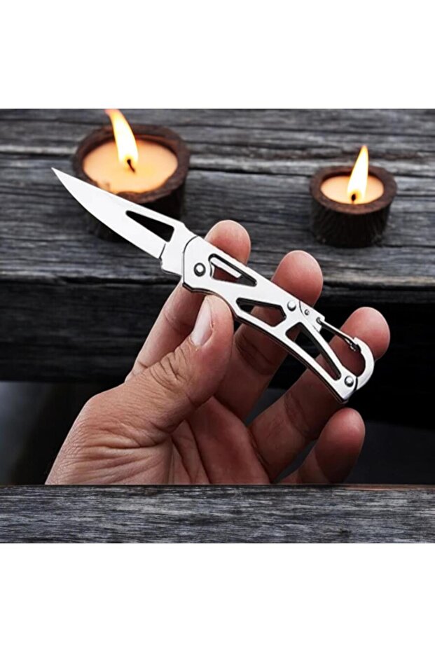 Mini Paslanmaz Çelik Cep Çakısı - 4