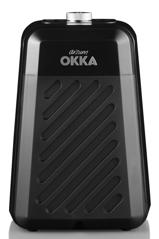 Okka Rich Spin Pro Çelik Cezveli Közde Sütlü Türk Kahve Makinesi 5 Fincan Kapasiteli Krom - OK0020-K - 6