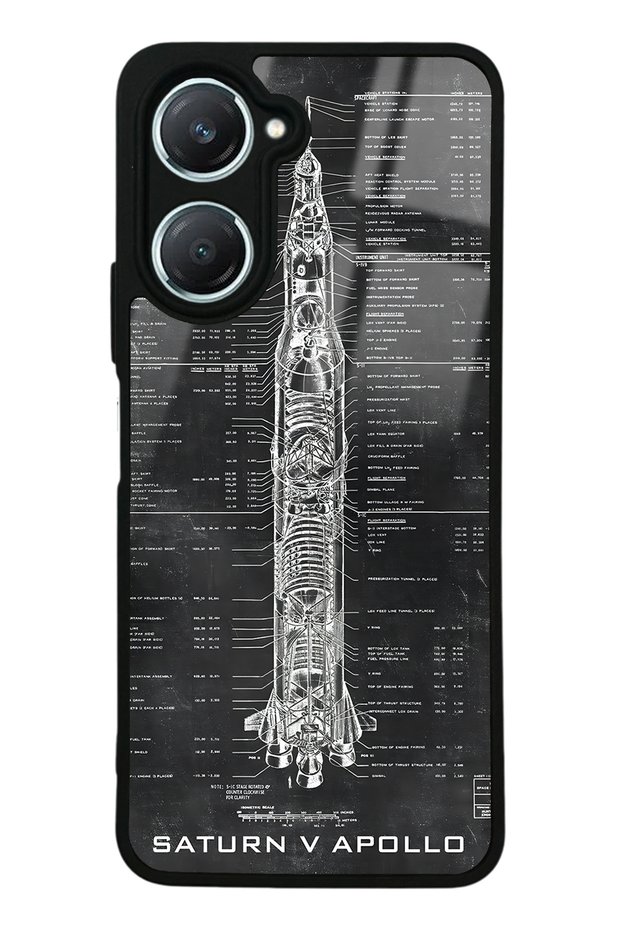 غلاف هاتف لامع بتصميم Vivo Y18 Apollo Plan